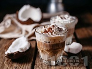 Рецепта Летен коктейл с кафе, кокосов ликьор и коняк